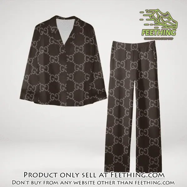 Trending luxury gc satin pajama set pjs1064 ft5921650